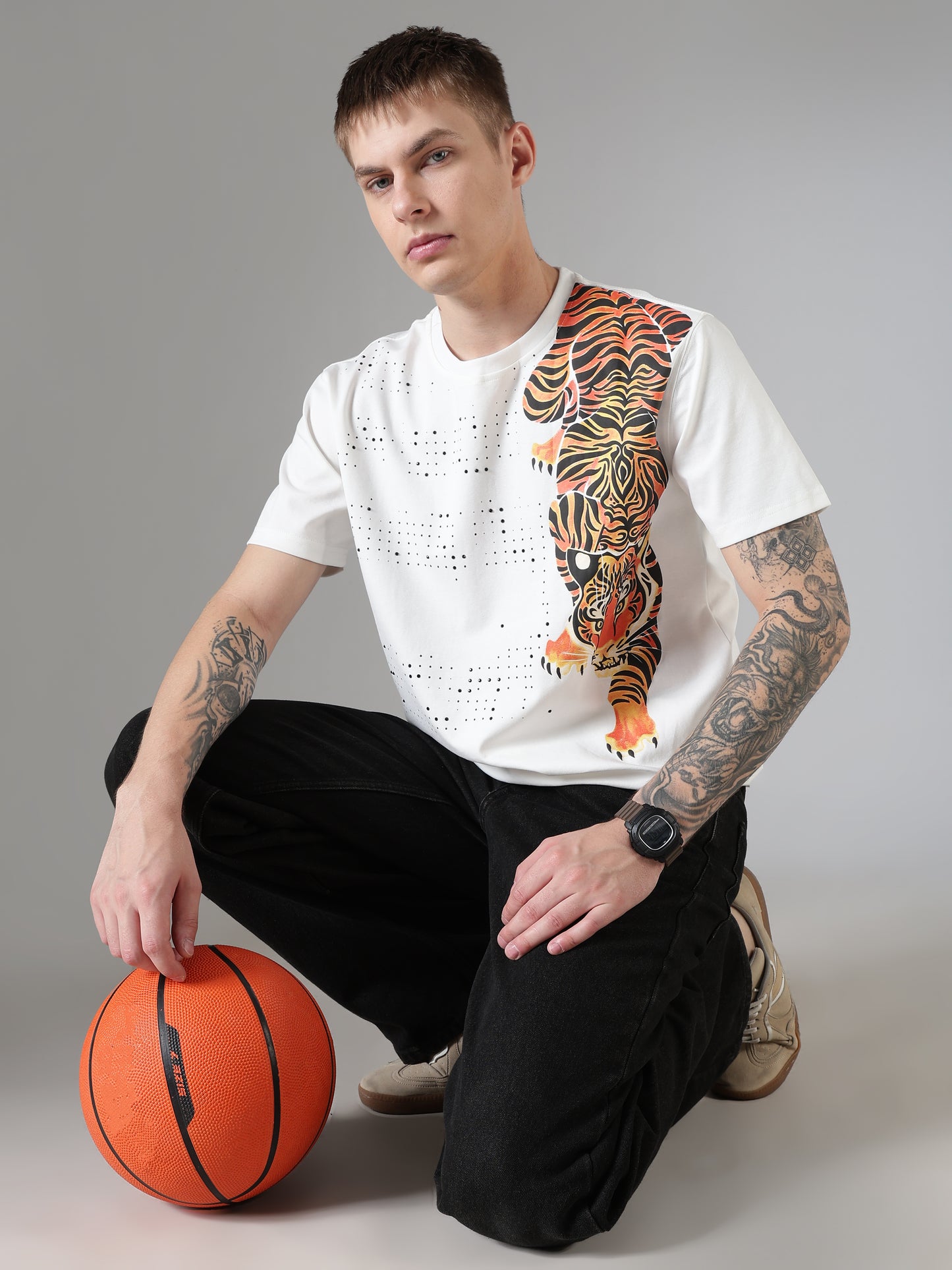 Imperial Tiger Crest Tee