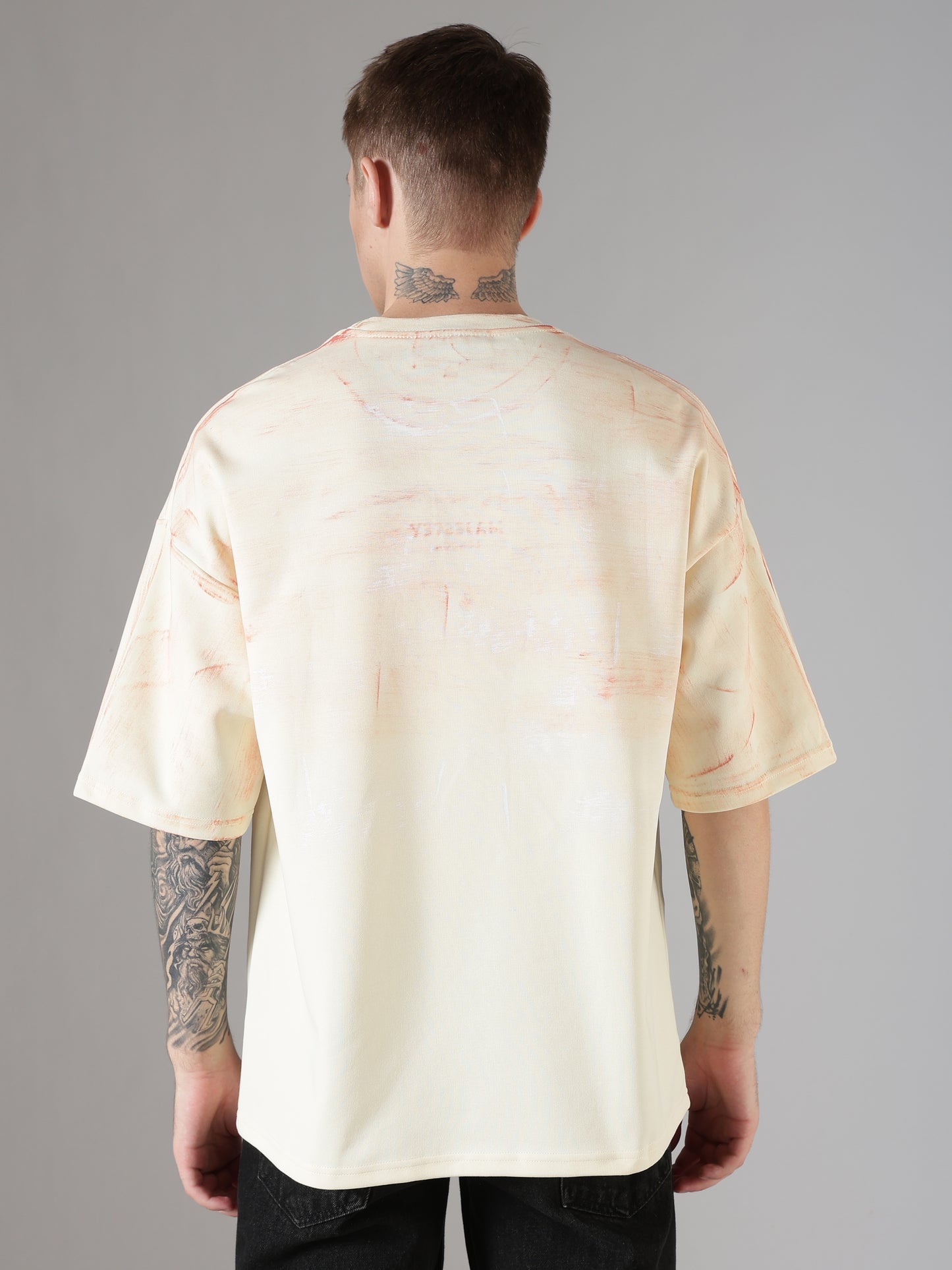 Abstract Canvas Oversized Tee
