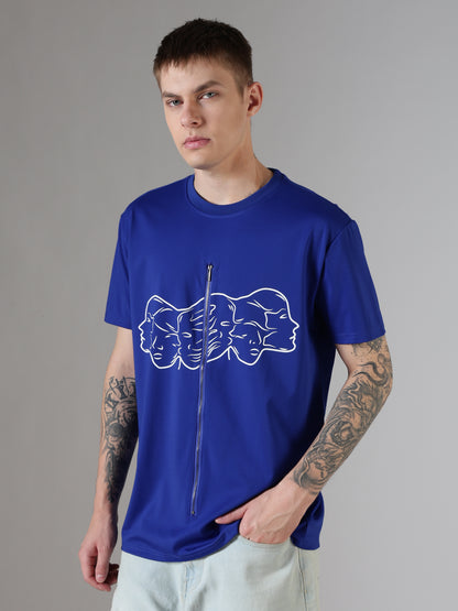 Dual Face Zip Tee