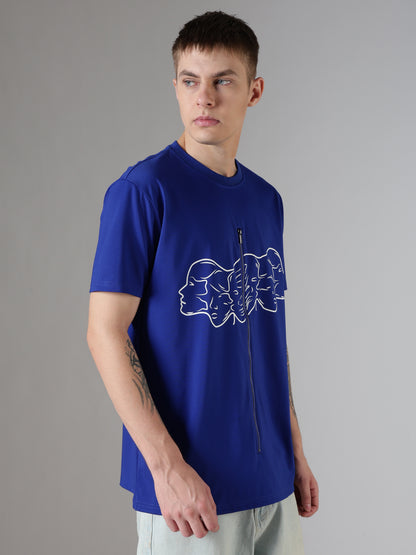 Dual Face Zip Tee