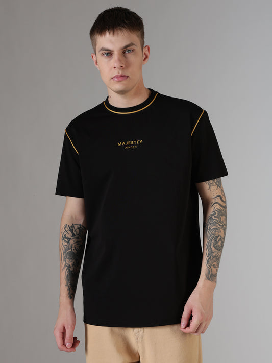 Contour Signature Tee – Black