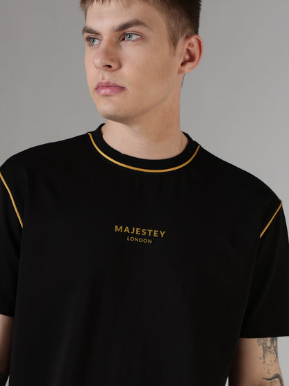 Contour Signature Tee – Black