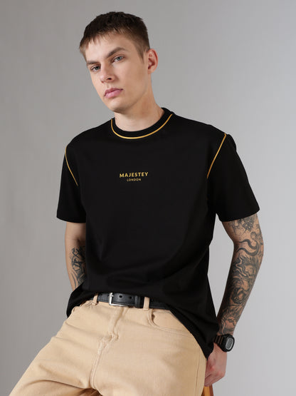 Contour Signature Tee – Black