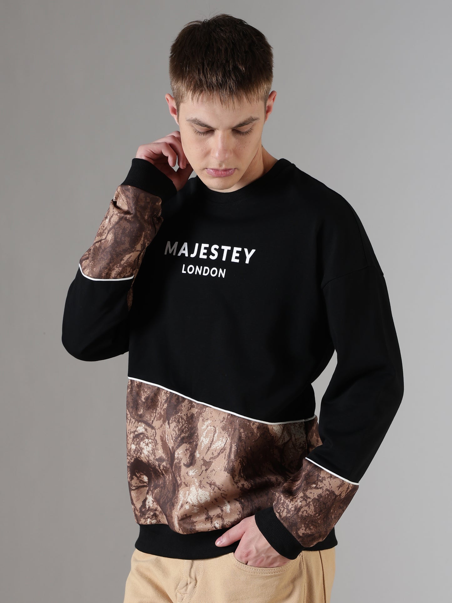 Terrain Panel Sweatshirt