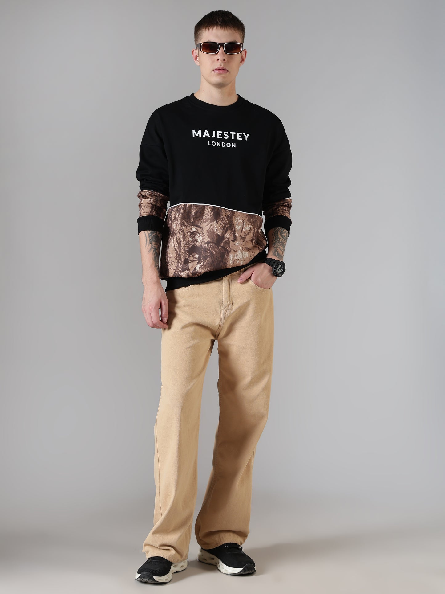 Terrain Panel Sweatshirt