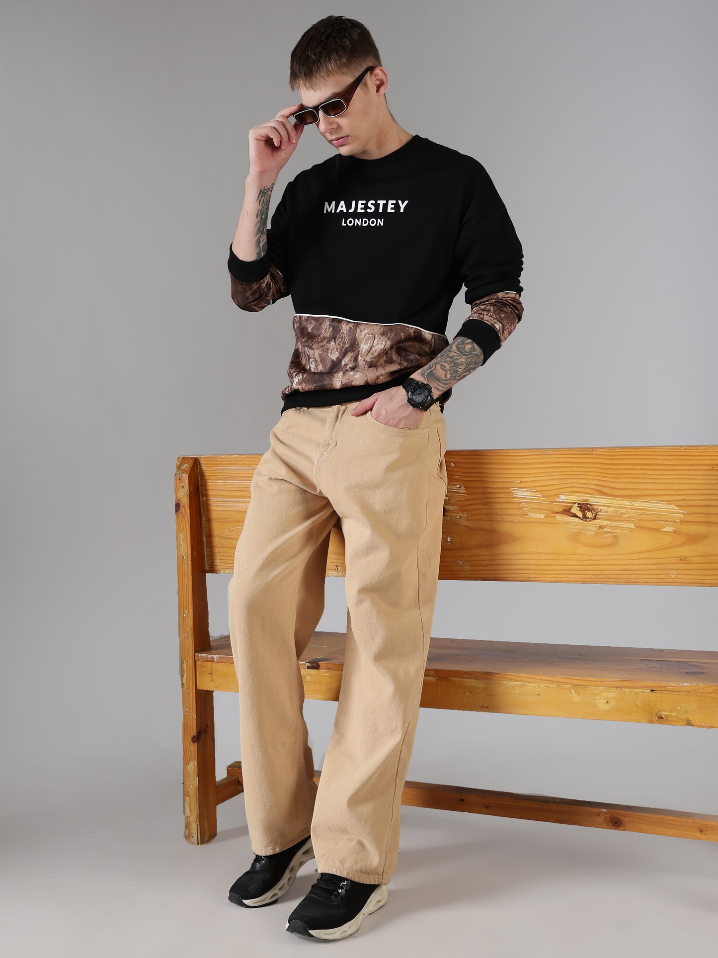 Terrain Panel Sweatshirt
