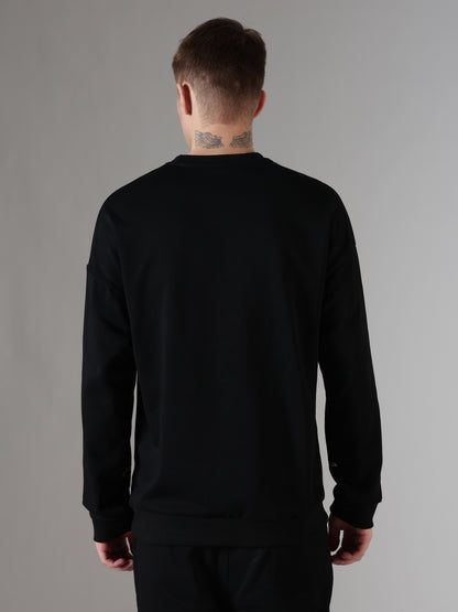 Gold Stripe Crewneck Sweatshirt
