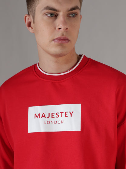 Scarlet Box Logo Sweatshirt