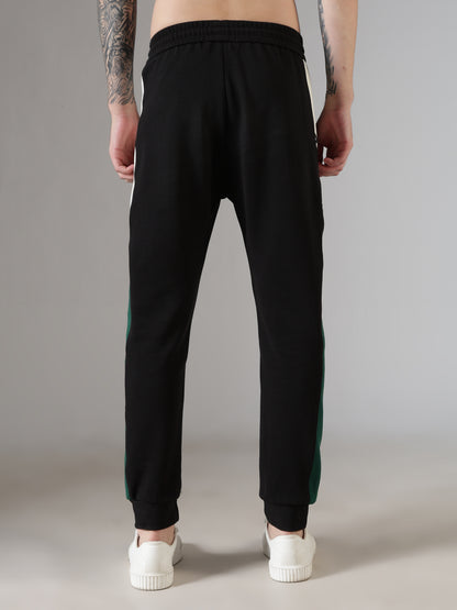 Black Crown Track Pants