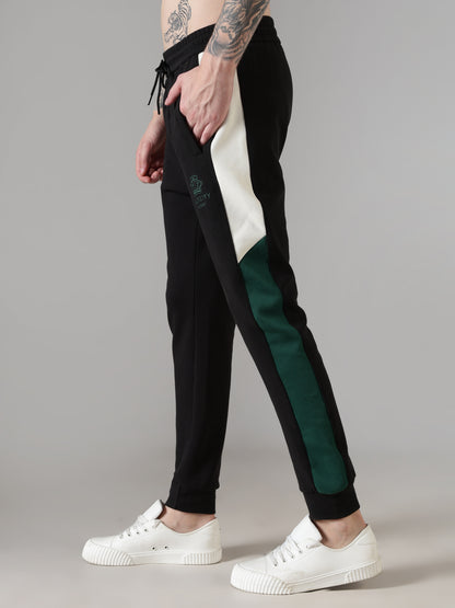 Black Crown Track Pants