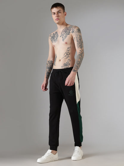Black Crown Track Pants