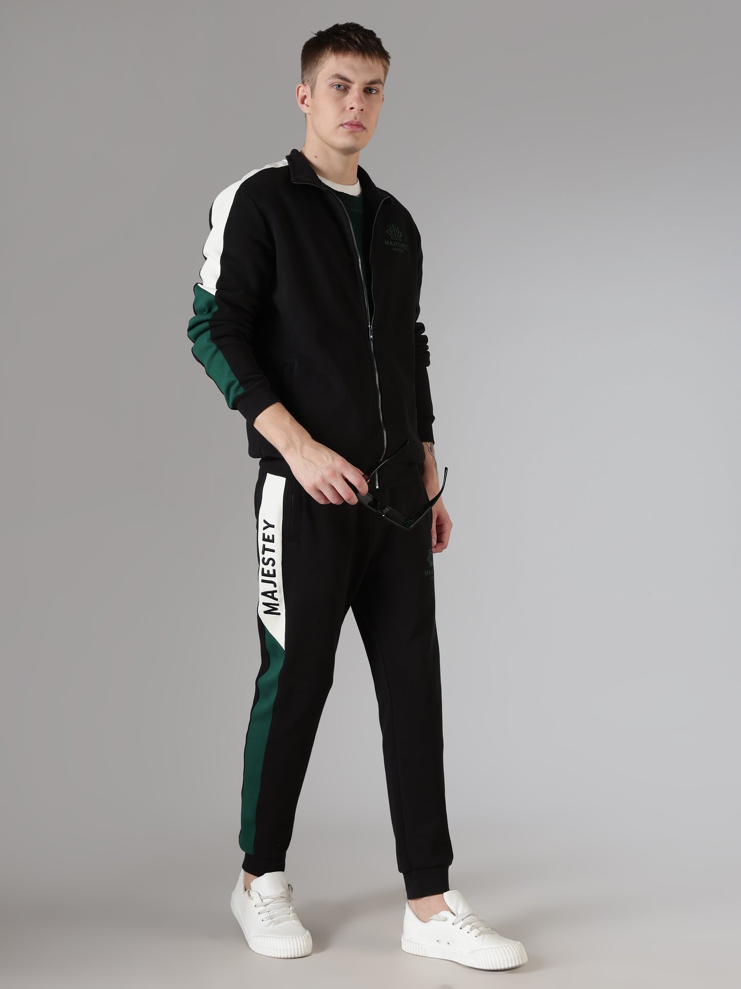 Black Crown Track Jacket