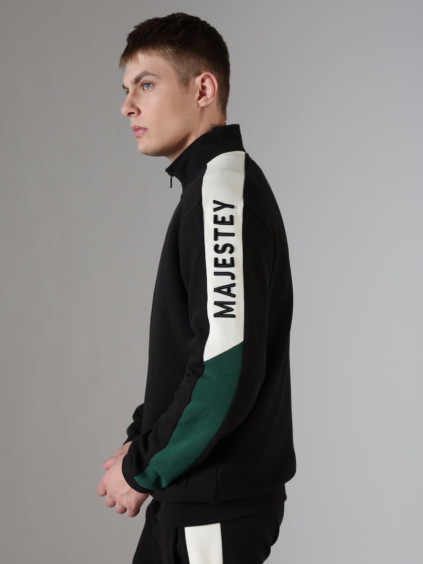 Black Crown Track Jacket