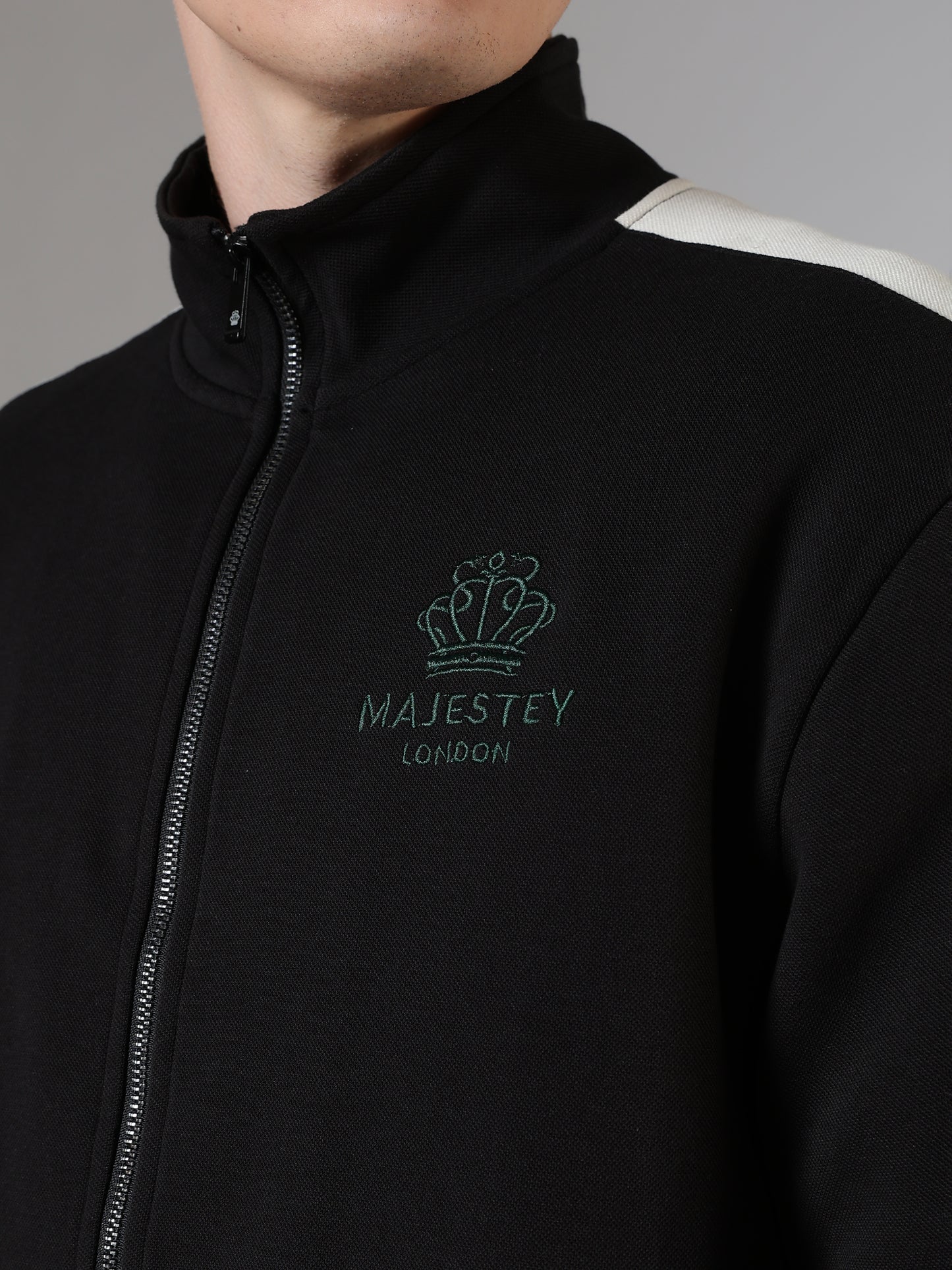 Black Crown Track Jacket