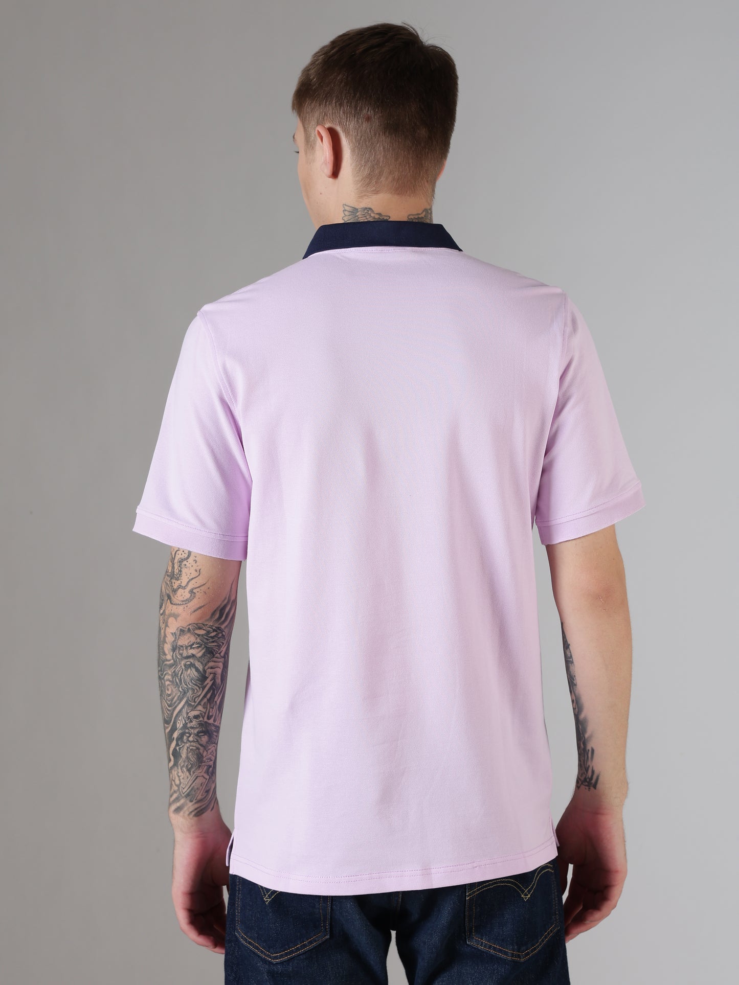 Lavender Coco Crest Polo