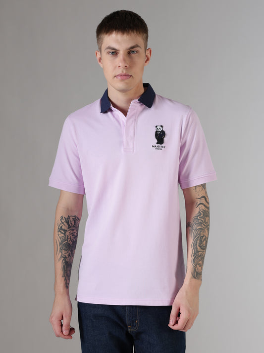 Lavender Coco Crest Polo