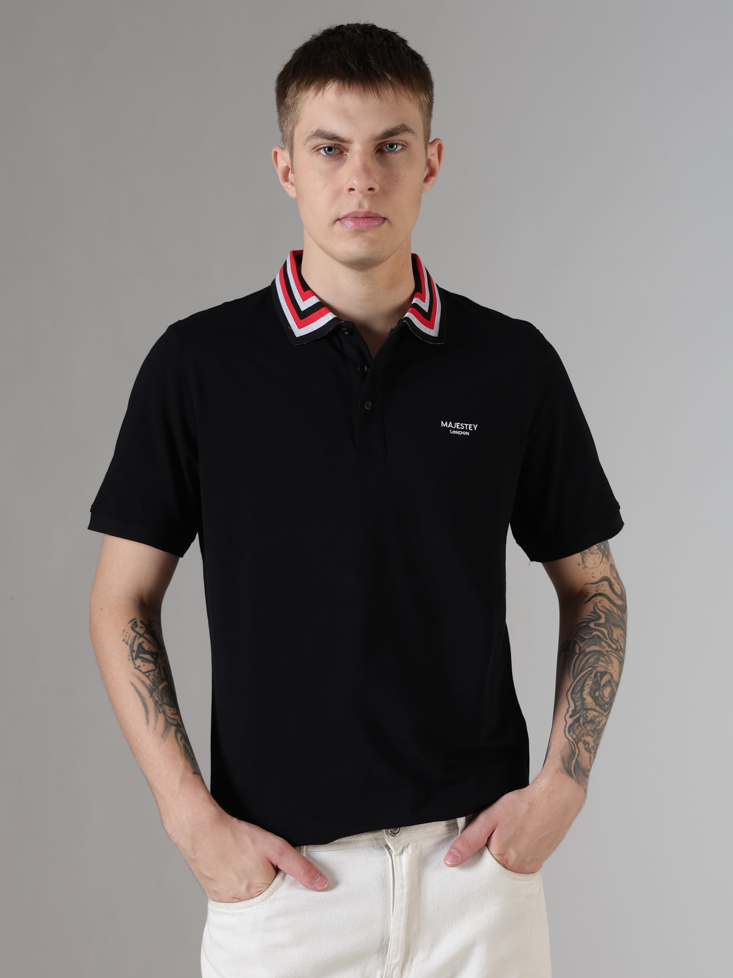 Majestey Ascot Polo – Black