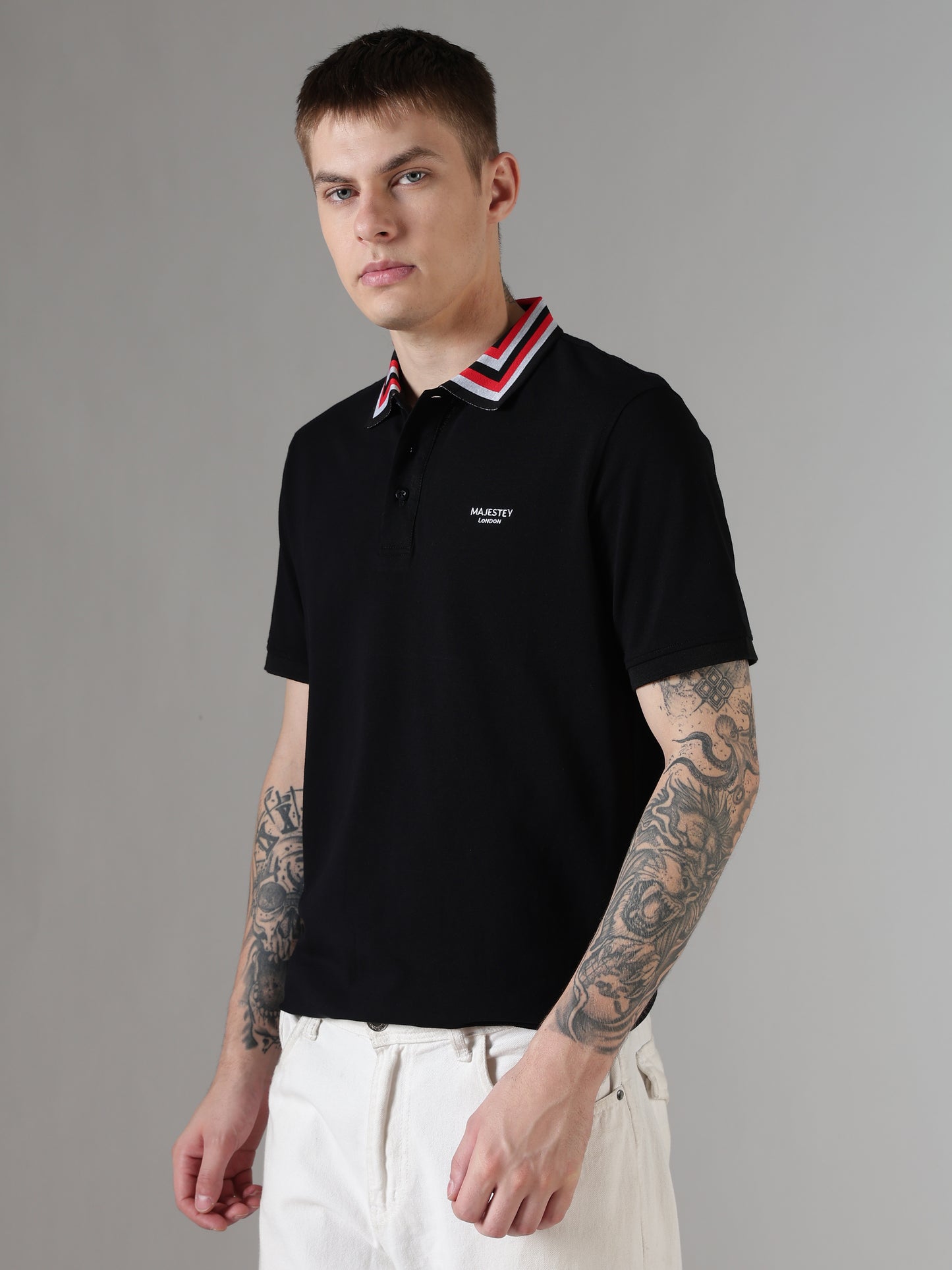 Majestey Ascot Polo – Black