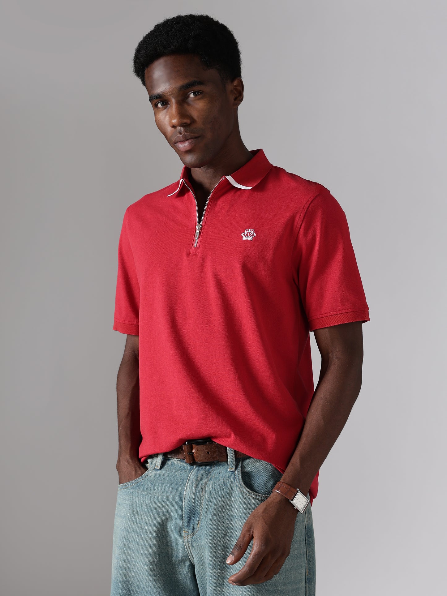 Regent Zip Polo