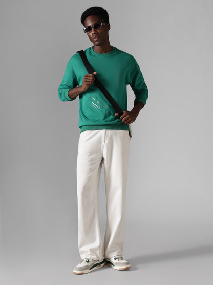 Emerald Utility Zip Sweatshirt