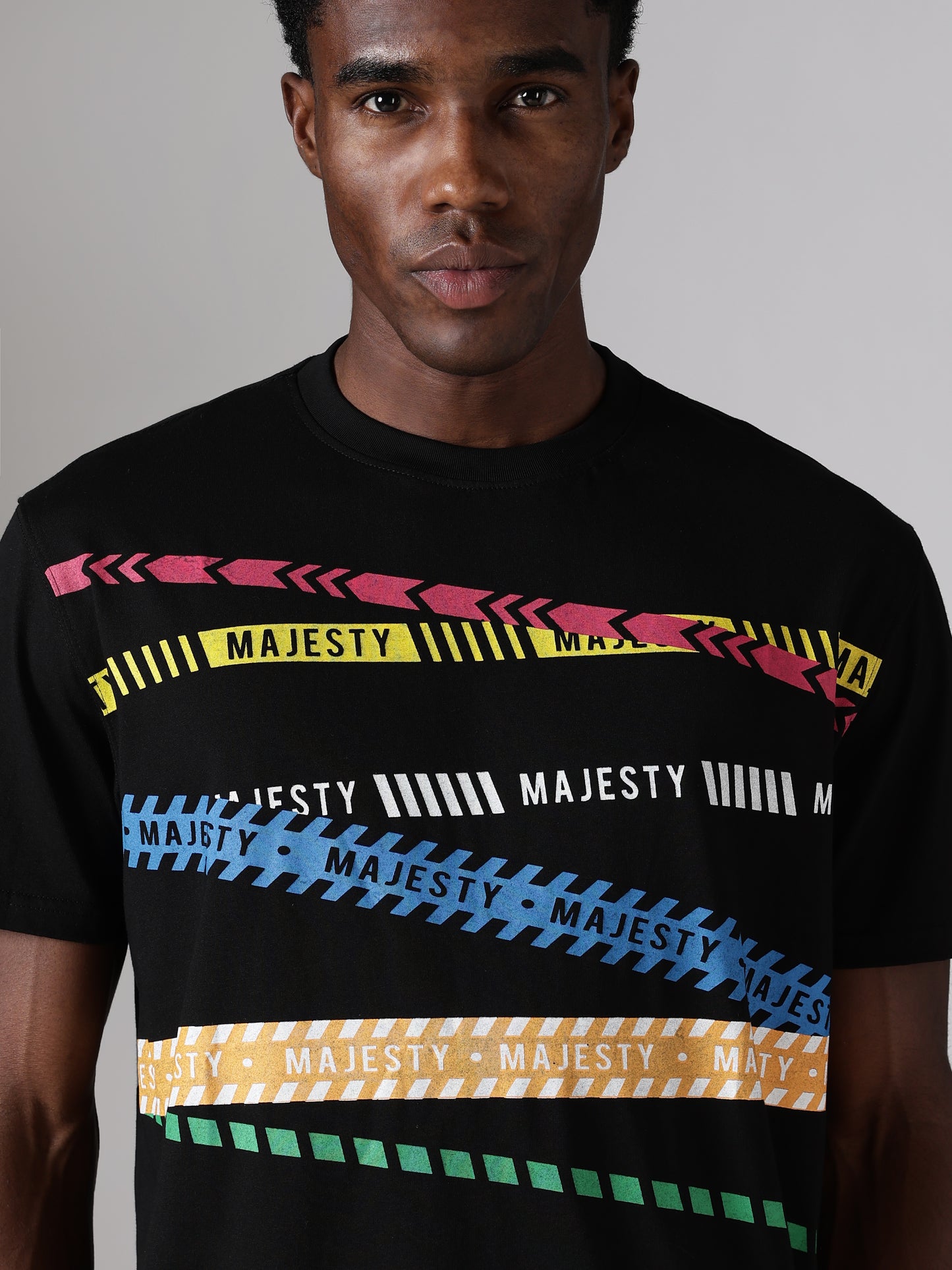 Hazard Tape Graphic Tee