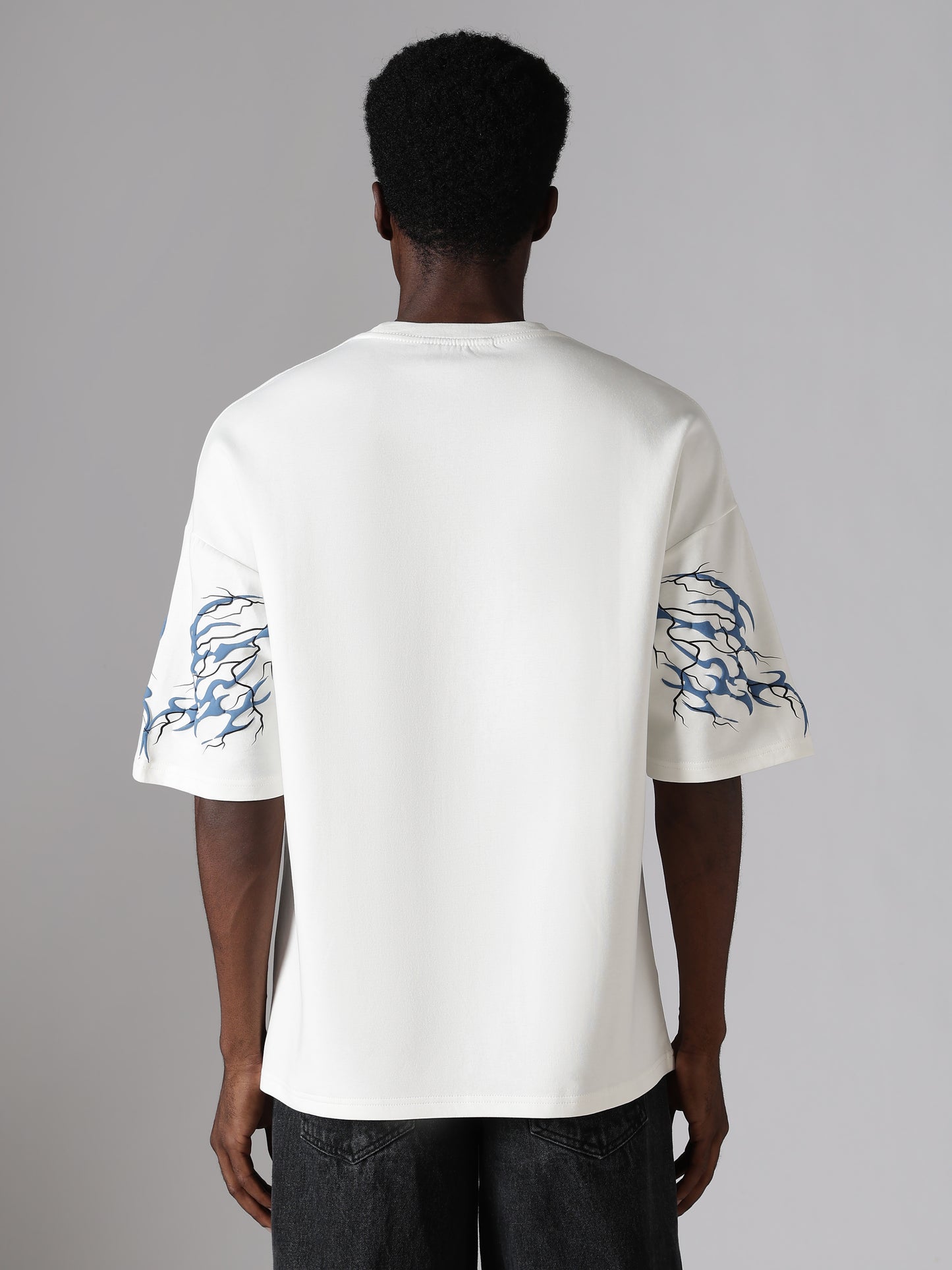 Azure Flow Tee